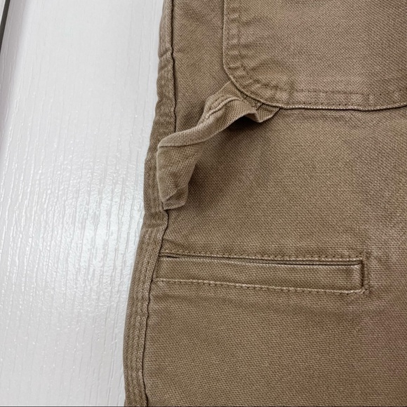 Wrangler mens relaxed flex carpenter jeans khaki canvas 44 X 32 - Picture 5 of 7